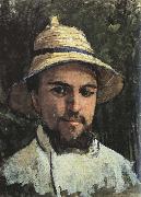 Self-Portrait in Colonial Helmet
